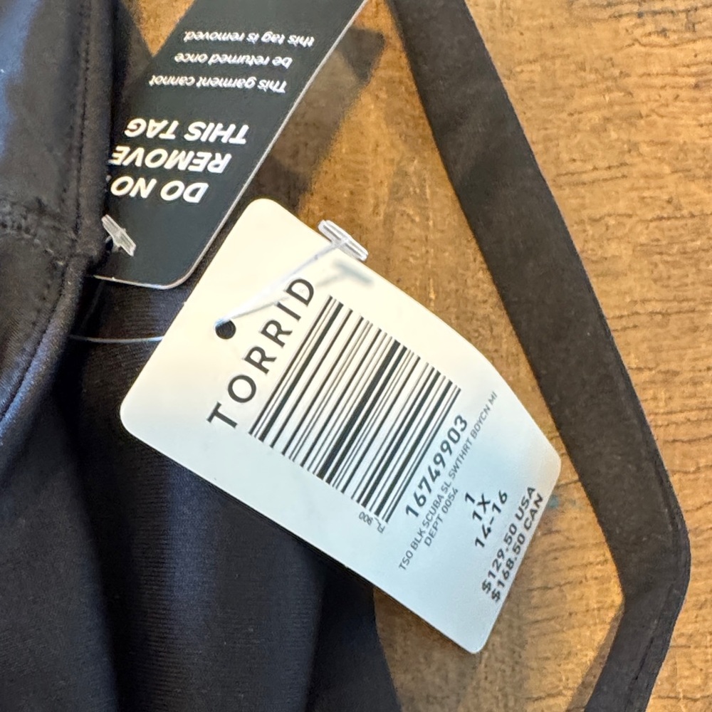 torrid Black Midi Dress with Sweetheart Neckline - Picture 3 of 4